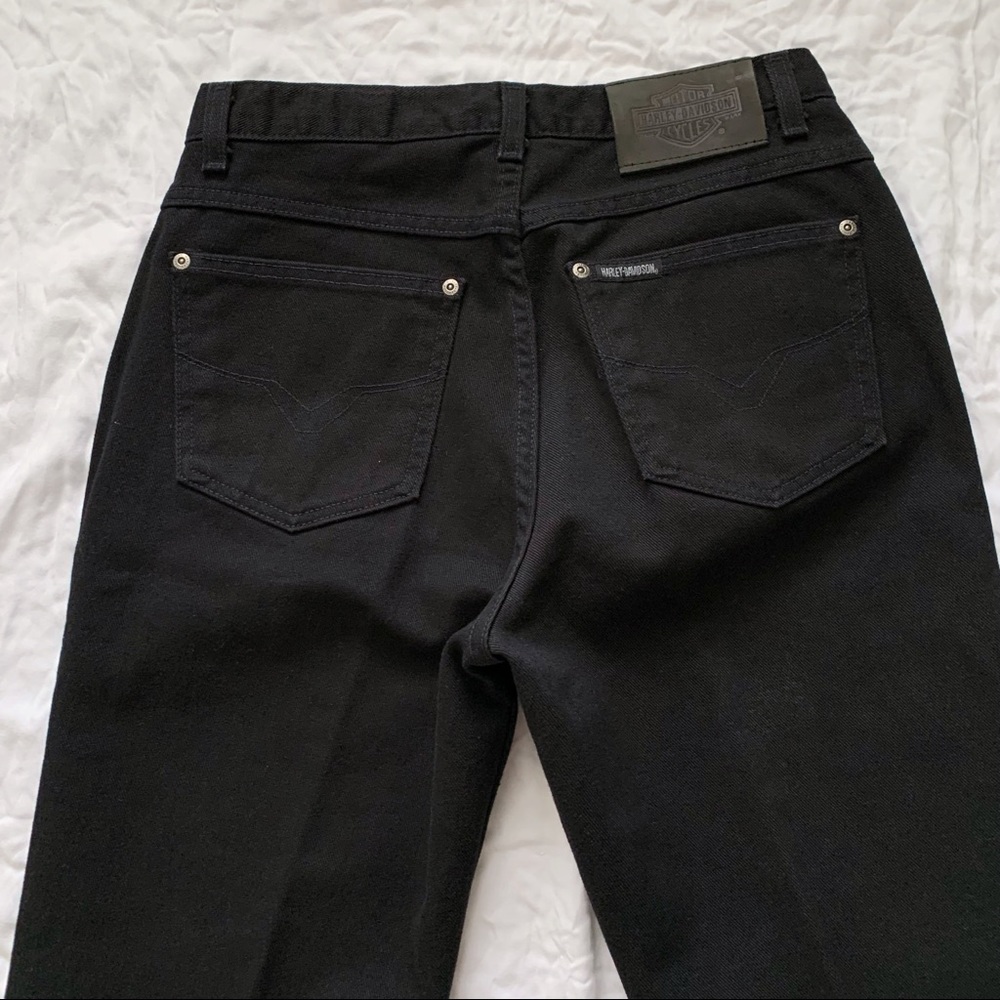 HARLEY DAVIDSON Vintage High Waist Bootcut Jeans - Picture 6 of 7